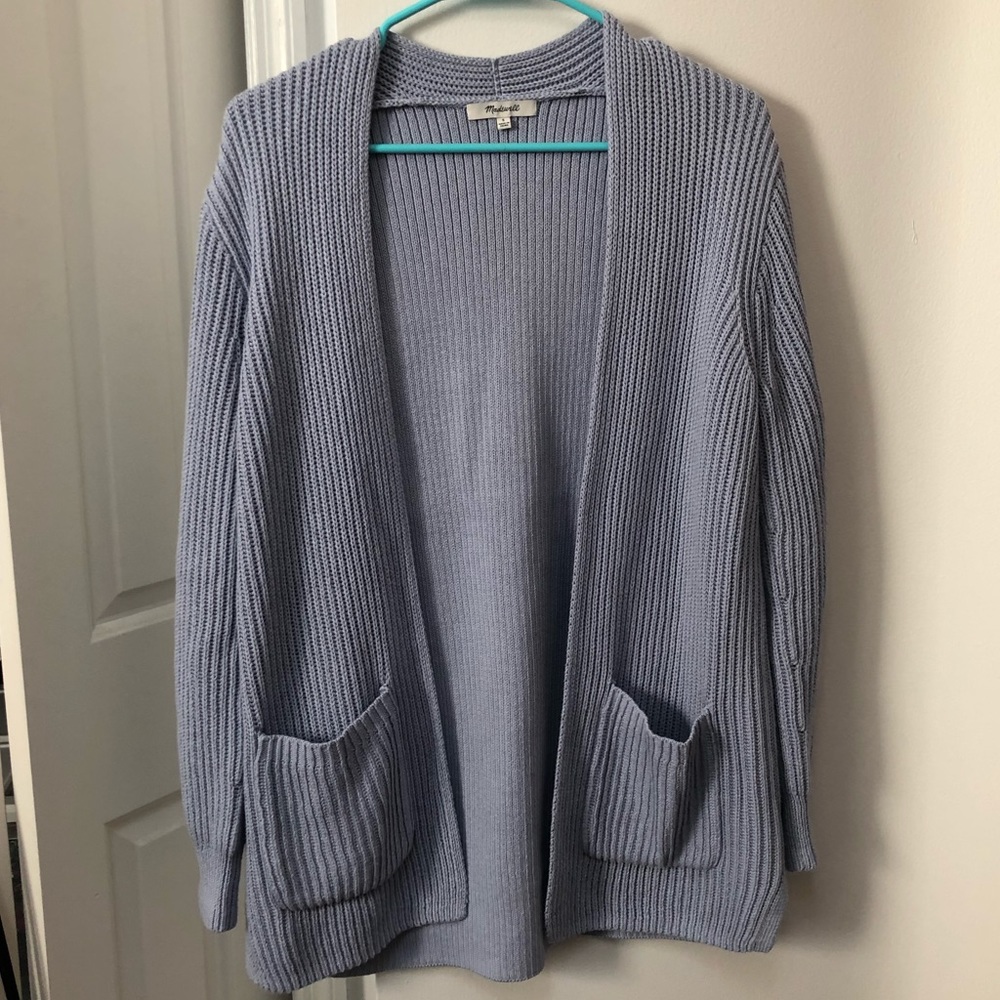Madewell ribbed cardigan sweater